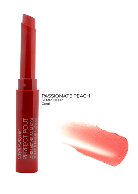 Styli Style Perfect Pout Long Lasting Balm Stick - Passionate Peach (LPP006) - oddros.shop